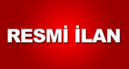 RESMİ İLAN