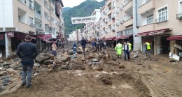 Babaeski’den Giresun’a geçmiş olsun dilekleri