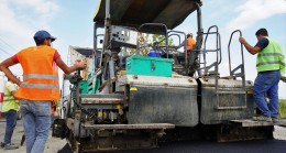 Özgürlük Caddesi’nde aralıksız çalışma