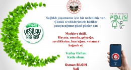 Vali Bilgin “Yeşilay Haftasını” kutladı