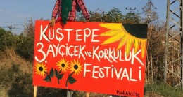 Kuştepe 3. Ayçiçek ve Korkuluk  Festivaline yoğun ilgi