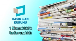 BİK Görev Alanına Dahil Olan Gazetelerin Uyum Süresi Bir Kez Daha Uzatıldı