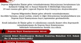 Deprem kayıt komisyonu oluşturuldu