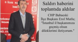 Saldırı haberini toplantıda aldılar