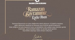 BASIN İLAN KURUMU GENEL MÜDÜRÜ CAVİT ERKILIÇ RAMAZAN BAYRAMINI KUTLADI