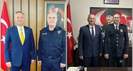 Türker’den polis haftası ziyaretleri