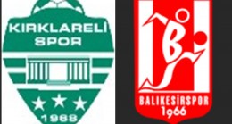 Kırklarelispor: 0 Balıkesirspor:0