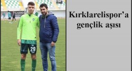 Kırklarelispor’a gençlik aşısı