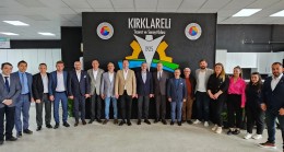 Sarıçam’dan Kırklareli Ticaret ve Sanayi Odası’na ziyaret