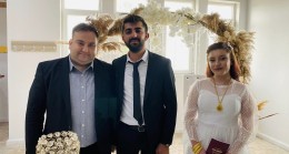 Genç çiftin nikahını Başkan Gün kıydı