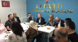 AK Parti Lüleburgaz’da seçim sonuçlarını değerlendirmek için bir araya geldi