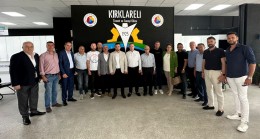 Kırklareli TSO Başkanı Soner Ilık, AK Parti Kırklareli İl Başkanı Yunus Ercan Dağtaş’ı ağırladı