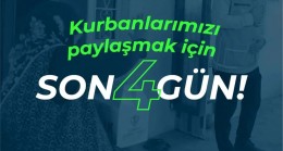 Vekaletle Kurbanda Son 4 Gün!