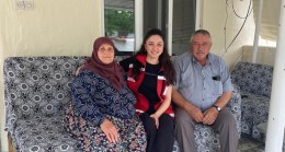 Babalar gününde Şehit Tuncay Duman’ın ailesi ziyaret edildi