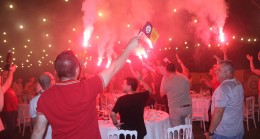Babaeskili Galatasaraylılar şampiyonluğu coşkuyla kutladı