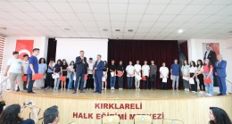 Vali Ekici LGS’de %1’lik dilime gelen öğrencilerle bir araya geldi