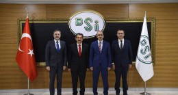 Proje ve sorunların çözümü için DSİ Genel Müdürünü ziyaret ettiler