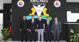 Kırklareli Ülkü Ocakları KTSO’nun misafiri oldu