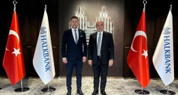 Volkan Can’dan Halkbank Genel Müdürü’ne ziyaret