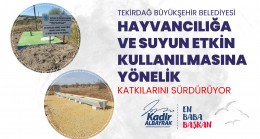 “KENTİMİZİN VE ÜRETİCİMİZİN KALKINMASI İÇİN ÇALIŞMALARIMIZA ARALIKSIZ DEVAM EDECEĞİZ”