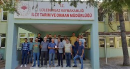 Lüleburgaz İlçe Tarım ve Orman Müdürlüğü emekli personeline veda etti