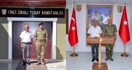 Kaymakam Elmacıoğlu’ndan Tuğgeneral Bulut’a ziyaret