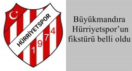 Büyükmandıra Hürriyetspor’un fikstürü belli oldu