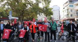 Cumhuriyet için pedalladılar