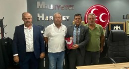 MHP Lüleburgaz İlçe Başkanı Tacettin Altay’a hayırlı olsun ziyaretleri devam ediyor