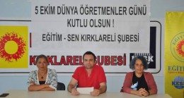 ‘’5 EKİM HAKLARIMIZ İÇİN MÜCADELE GÜNÜDÜR!’’