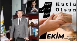 Başkan Ilık’tan “1 Ekim Dünya Yaşlılar Günü” mesajı