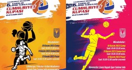 Turnuvada voleybol ve basketbolda 11 takım mücadele edecek