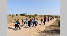 Farkındalık yaratmak için yürüyüş yaptılar