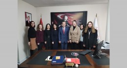 Personellerden Müdür Özbaş’a hayırlı olsun ziyareti