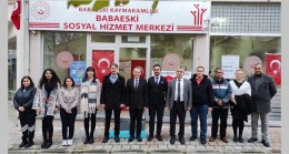 Müdür Özbaş’tan Babaeski ziyareti