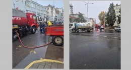 Altyapı sorunu için yapılan çalışma ulaşımda aksamalara neden oldu