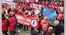 DİSK Emekli Sen Babaeski Şubesi Büyük Emekli Mitingine  katıldı