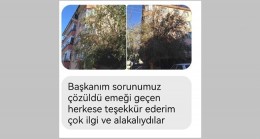 Kırklareli Belediyesi ekipleri, sorunlara anında müdahale ediyor