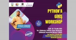 LİMER’de ‘Python’a Giriş Workshop’u başlıyor