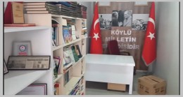 Nadırlı Köy Muhtarlığı Kütüphanesi hizmete başladı