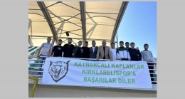 “Her zaman Kırklarelispor’umuzun yanında olacağız”