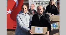 MALKARA’DA ARI ÜRETİCİLERİNE ARI KEKİ DAĞITIMI YAPILDI