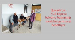 İğneada’ya 7/24 kapısız belediye başkanlığı modelini getirmeyi hedefliyor