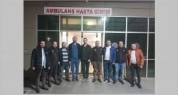 AK Parti Lüleburgaz İlçe Teşkilatı, yeni yıla emniyet güçleri ve sağlık çalışanlarıyla birlikte girdi