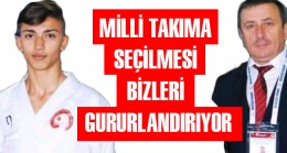 “MİLLİ TAKIMA SEÇİLMESİ BİZLERİ GURURLANDIRIYOR”