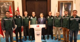 Vali Ekici, DSİ Genel Müdür Yardımcısı Mehmet Ekinci’yi Ağırladı