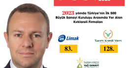 Kırklareli TSO Üyesi 3 Firma, Türkiye’nin En Büyük 500 Sanayi Kuruluşu Listesinde Yer Aldı