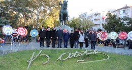 Kırklareli Ticaret ve Sanayi Odası, “Atatürk’ü Anma Günü Çelenk Sunma Töreni”nde Yerini Aldı