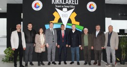 Kırklareli Cumhuriyet Başsavcısı Enver Eroğlu, Kırklareli Ticaret ve Sanayi Odası’na İadeiziyarette Bulundu