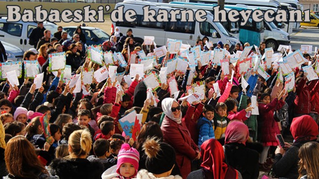 Babaeski’de karne heyecanı renkli geçti